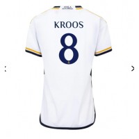 Dres Real Madrid Toni Kroos #8 Domáci pre Ženy 2023-24 Krátky Rukáv